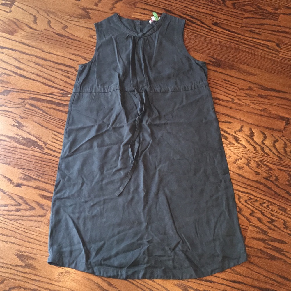 Gap maternity pewter gray dress 8